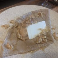 Maple butter, walnuts and peanut creme (add-on) at anthrop. in Tokyo