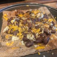 Vegan cheese and beans at anthrop. in Tokyo