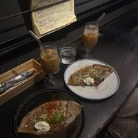 Avocado crepe  at anthrop. in Tokyo
