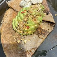 Avocado crepe  at anthrop. in Tokyo