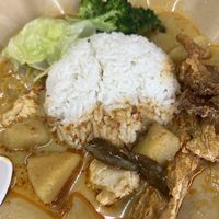 Hometown style Chicken Curry Rice  at Malaysian Dad Singapore Malaysia Food and Vegetable Shop - 大馬爸爸 新馬食蔬坊 in Tainan
