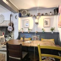 Delicious vegetarian food and a cosy atmosphere   at Three Cups Inn  in Malmesbury