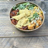 Chili sin carne  at råbowls - Rathaus in Hamburg