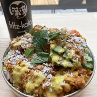 chick & pea curry  at råbowls - Rathaus in Hamburg