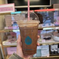 Vegan Belgian iced chocolate   at Hidden Gem in Seoul
