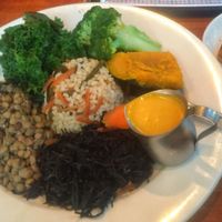 macro plate at Souen - Soho in New York City