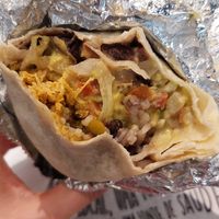Burrito com recheio veggie at GUA.CO - Mackenzie in Sao Paulo