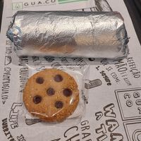 Burrito e cookie vegano at GUA.CO - Mackenzie in Sao Paulo