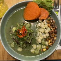 Vegan ceviche  at Choclo Ceviche Restaurant in Lisbon