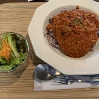 soy meat tomato rice  at Ban Inoue Todaiji in Nara