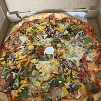 Earth mother   at Two Boots Pizza in Jersey City