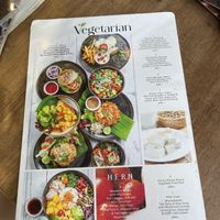 Vegetarian menu   at Hern Coffee And Bistro in Phuket