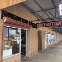 Shopfront  at Coral Coast Kebabs in Carnarvon