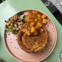 Indian lentil pie   at Pie Me Cafe Südstadt in Bonn