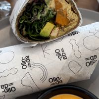 Me gustó muchísimo! La tortilla integral está súper rica y suave. La combinación de los ingredientes me encantó! Esta delicioso 😃  at Olinda in Merida