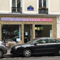 Outside entrance at Guinga in Paris