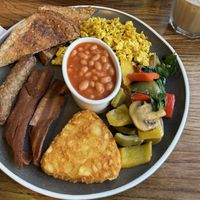 Vegan full english  at The Bake House in Runcorn