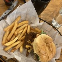 Vegan chicken sandwich 9am   at Cafe Milo in Norfolk