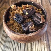 Custom açai bowl at Projeto Acai - Dubai Marina in Dubai