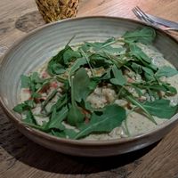 Vegan ravioli at LAMUSO in Turnhout