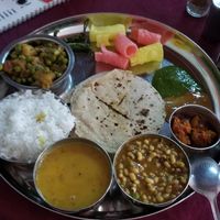 Mini thali at Govinda's in Kampala