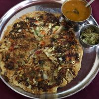 Vegetable Utapa (16k UGX)  at Govinda's in Kampala