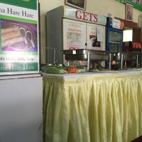 Lunch buffet at Govinda's in Kampala