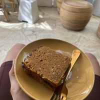 carrot cake  at Pregnant Coconut Caffe in Jimbaran