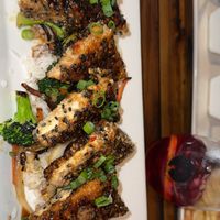 sesame ginger tofuu  at Purple Olive  in St Augustine