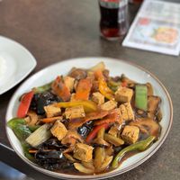 Tofu with mushrooms and vegetables - Little Hanoi, Brașov  at The Little Hanoi in Brasov