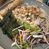 Noodles with tofu  at Sajgonki in Poznan