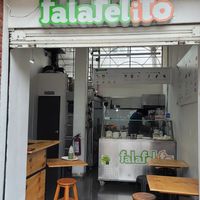 Delicious, best food at Falafelito - Coyoacan in Mexico City