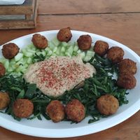 falafel snack at Falafelito - Coyoacan in Mexico City