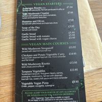 Menu   at Elliot's Bistro in Chorley