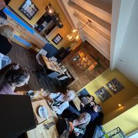 Part of the inside   at Elliot's Bistro in Chorley