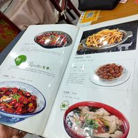 Menu dishes at Summer Radish Vegetarian Restaurant in Yinchuan