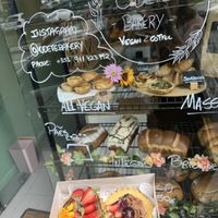 Signage and tarts we purchased  at Odete Bakery - Cedofeita in Porto