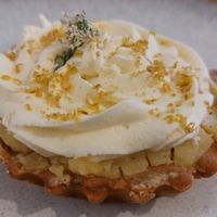 Lemon tart at Odete Bakery - Cedofeita in Porto