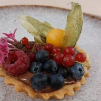 Chocolate tart at Odete Bakery - Cedofeita in Porto