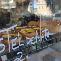 Pastel de nata at Odete Bakery - Cedofeita in Porto