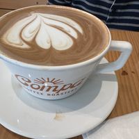 Mocha with oat milk   at Compa Coffee Roasters in San Diego