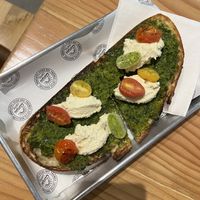 jimmy junior toast (amazing)  at Compa Coffee Roasters in San Diego