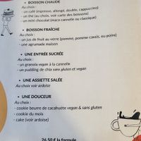 Brunch version vegan. at Le Rancard in Lyon