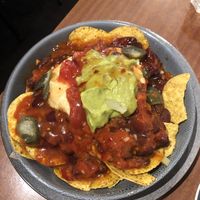 Vegan nachos at Modaks Espresso in Dunedin
