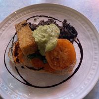 Vegan breakfast   at Modaks Espresso in Dunedin