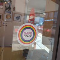 Safe space at Modaks Espresso in Dunedin