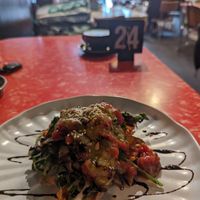 Vegan breakfast at Modaks Espresso in Dunedin