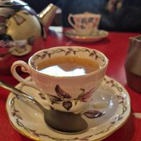 Earl Grey with soya milk at Modaks Espresso in Dunedin