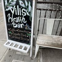 Artsy  at Vili's Health Bar in San Diego