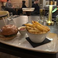 Sensational burger  at The Ash  in Munich